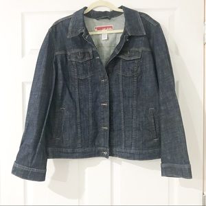 GAP SOFT dark denim jacket